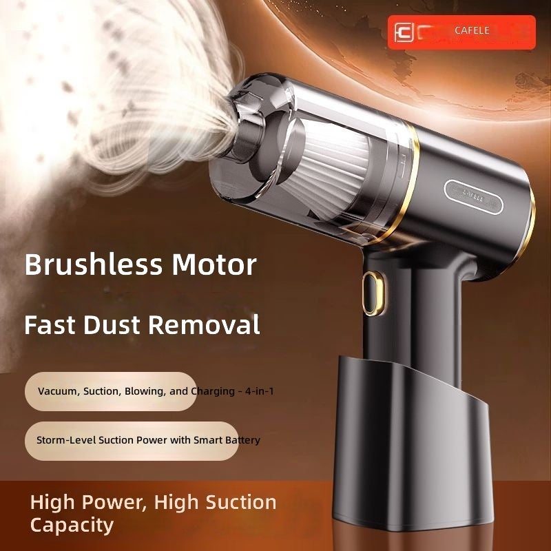 Cafele Cordless Vacuum Cleaner - Powerful, Long-Lasting, Dual-Use for Home & Car - Image 4