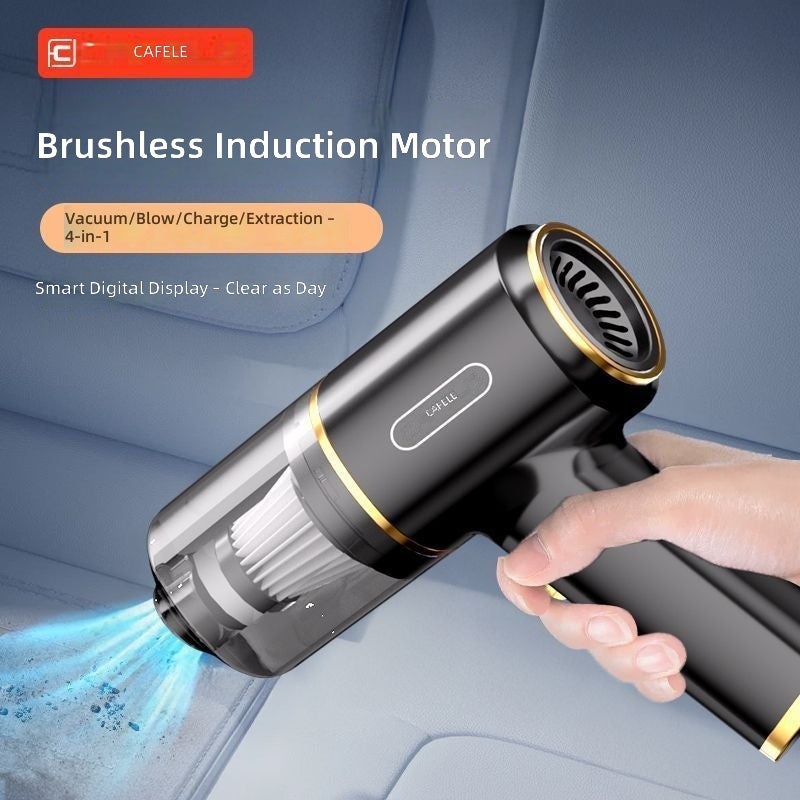 Cafele Cordless Vacuum Cleaner - Powerful, Long-Lasting, Dual-Use for Home & Car - Image 1