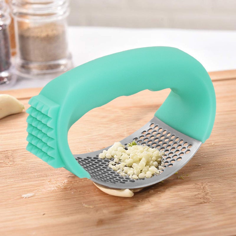 304 Stainless Steel Garlic Press, Multi-function - Image 4