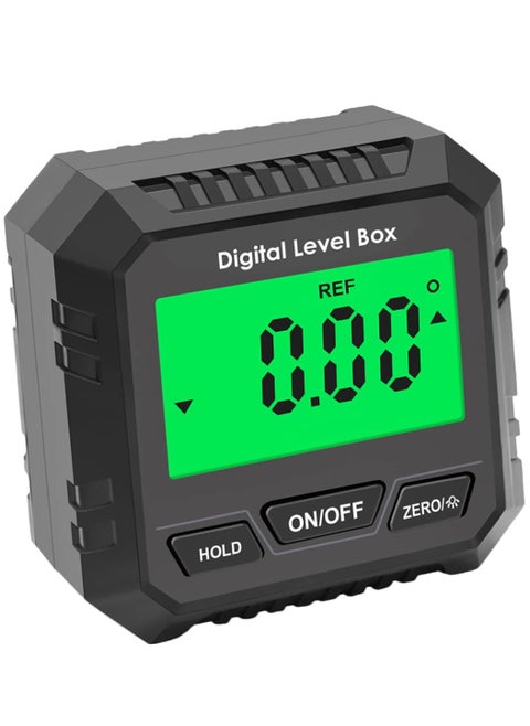 Protractor Level Digital Inclinometer, Digital Level Protractor Inclinometer, Construction Protractors Magnetic Angle Finder Bevel Gauge Angle Gauge Liquid Crystal Plastic, Built-in Magnet