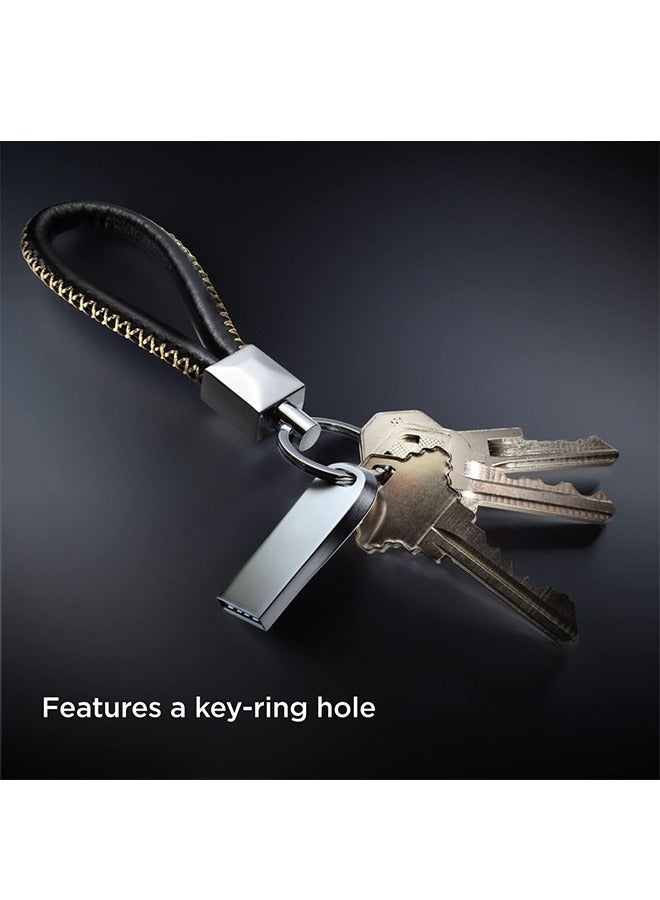 128GB USB 3.2 Gen 1 Flash Drive, Ultra Luxe High-Speed Metal USB Stick, Portable Data Storage Device – Silver - Image 4