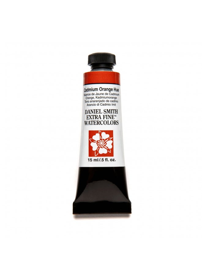 Daniel Smith DANIEL SMITH Extra Fine Watercolor 15ml Paint Tube, Cadmium Orange Hue (284600220), 0.5 Fl Oz (Pack of 1)  - Image 4