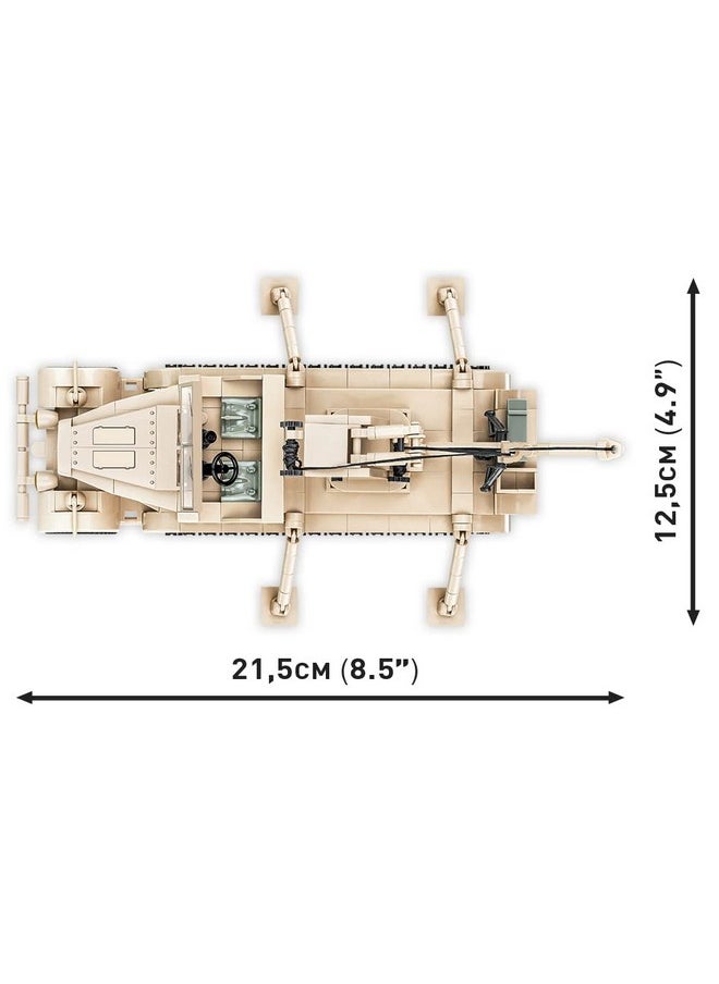 COBI COBI WWII Sd.Kfz. 9/1 FAMO Logistics And Repair Crane Vehicle | World War II Historical Collection Toys | 1:35 Scale Model | Interlocking Building Block Set # 2281  - Image 3