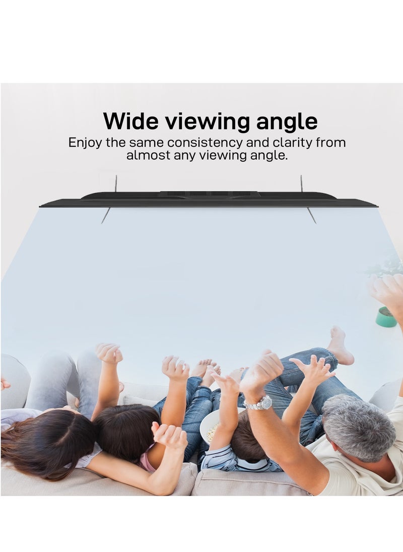 GEEPAS Geepas 50" Google TV- GLED5006SGXHD| Dolby Audio, Ultra HD LED TV, Built In Chromecast| With Remote Control, HDMI and USB Ports| Licensed Contents and Pre-Installed Apps, Wi-Fi and Screen Sharing  - Image 3