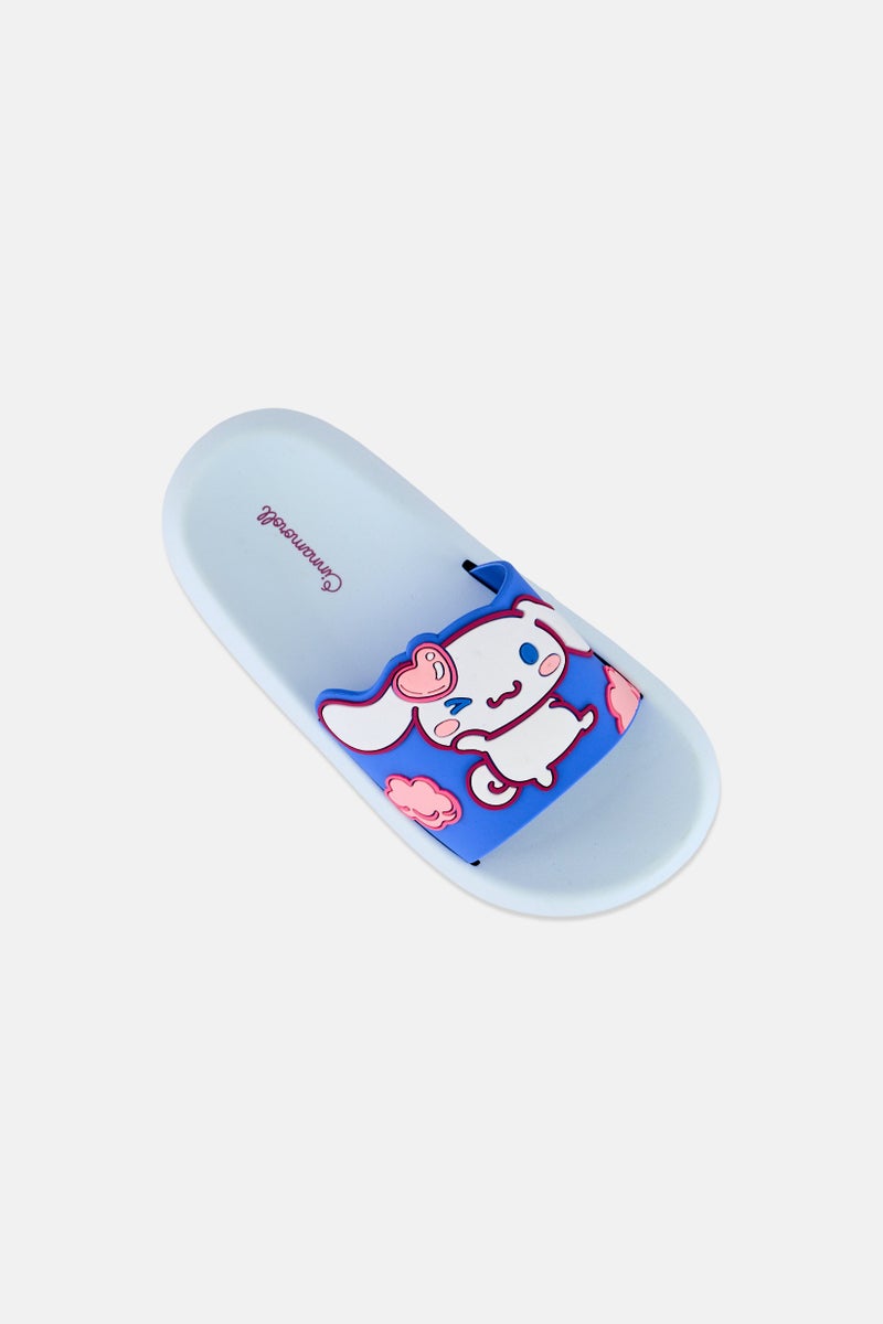 Cinnamoroll Toddlers Girl Cinnamoroll Slip On Slides, Multicolor - Image 3