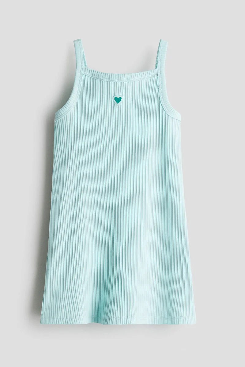 اتش اند ام Ribbed strappy dress