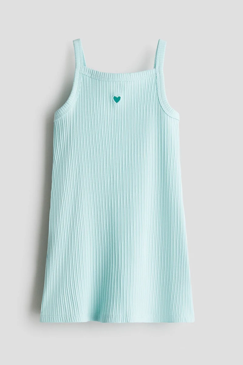H&M Ribbed strappy dress
