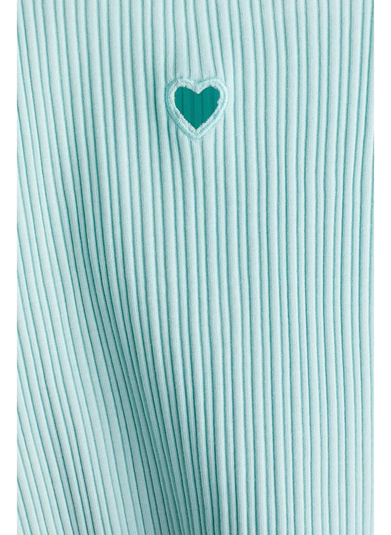 اتش اند ام Ribbed strappy dress