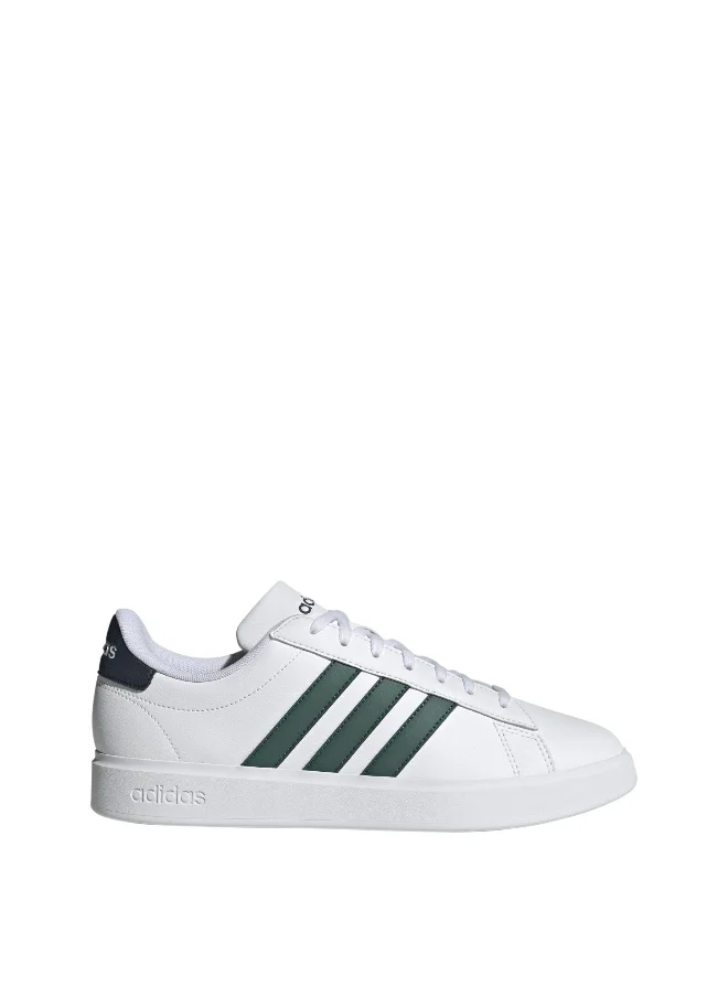 اديداس Adidas Grand Court 2.0 White Tennis Shoes For Men 6