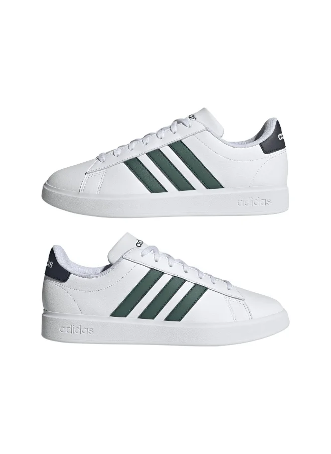 اديداس Adidas Grand Court 2.0 White Tennis Shoes For Men 6