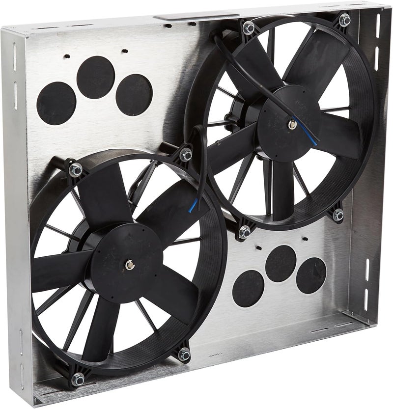 Derale Performance 16830 High Output Dual Radiator Fan Assembly - Image 3