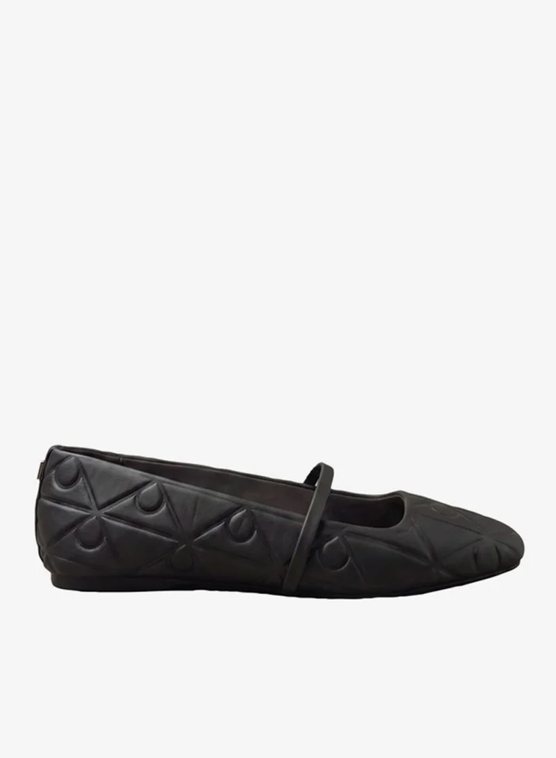 Leather Mary Jane Ballerinas