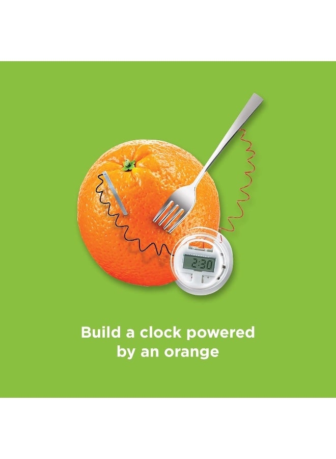 4M STEAM Powered Kids Kitchen Science Kit – Over 30 Fun Experiments for Fruit Clocks, Air-Hovercraft, Water Fountain & More – Educational Kitchen Chemistry STEM Activity Ages 8+ / 00-05533 - Image 3