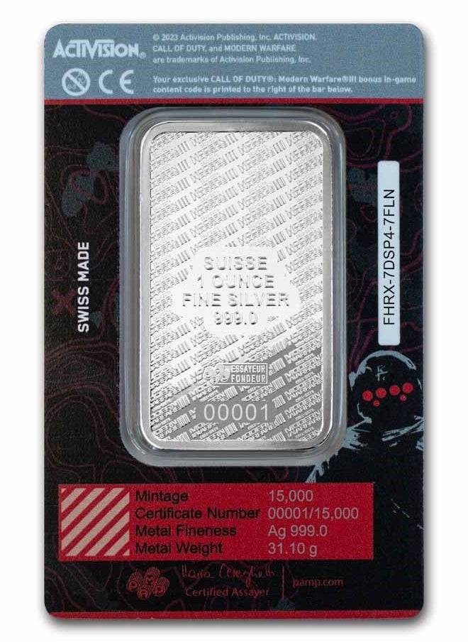 PAMP Suisse Call of Duty MWIII Proof-Like Silver 1 oz - pzsku/Z1884DB44202EEDAE7A24Z/45/_/1709639906/26510bad-5a12-49e0-b6d7-c450538f501c