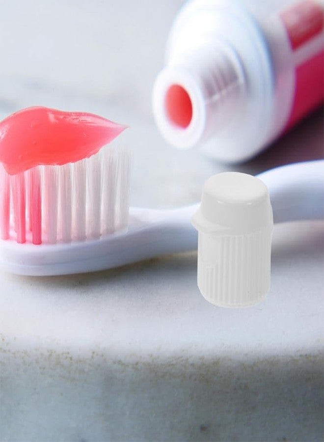 OFFSCH Toothpaste Cap Flip Lid Self-Closing Toothpaste Cover for Travel Compact Plastic Tops for Ointments Creams - Image 4