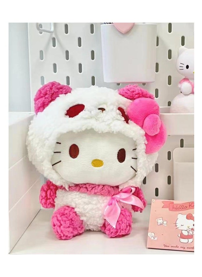 Hello Kitty لعبة دمية سانريو هالو كيتي القطيفة الجديدة للأطفال  - Image 2