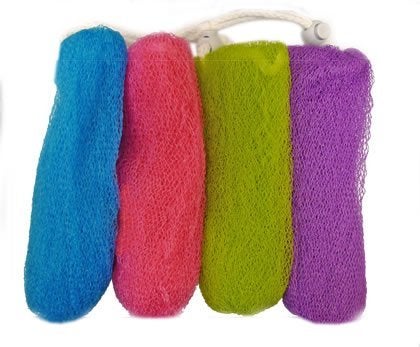 Aquasentials Exfoliating Mesh Soap Saver Pouch (4pk)(Color Assorted) - Image 1