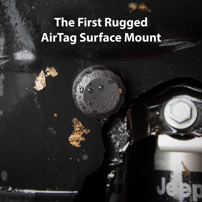 Elevation Lab AirTag Adhesive Mount - TagVaultâ„¢ - The Original Waterproof AirTag Stick-On Holder | 3M VHB, Indestructible, Screw-On Design, Find Your Bike, Car, & More - Image 2