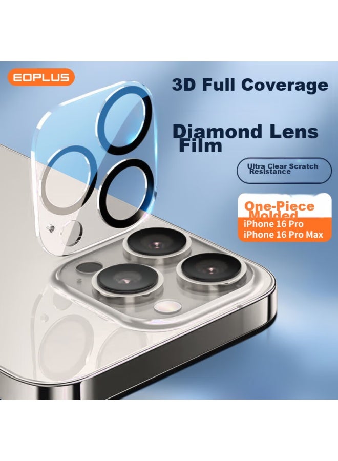 YIOU Yi'ou Iphone 16 Pro Max Camera Lens Protector, Iphone 16 Pro Rear Camera Anti-drop Film, Integrated Protective Film, High-definition Anti-drop Wear-resistant, Transparent - Image 1