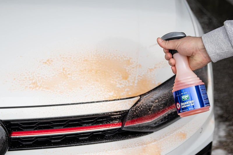 DR. WACK CW1:100 Insect Remover Gel Car 750 ml - Spray with Super Gel Formula - Gentle Cleaning - Car Cleaning Gel for Window, Headlight & Front Area - High-Quality Car Care Precision polished solid material - Image 3