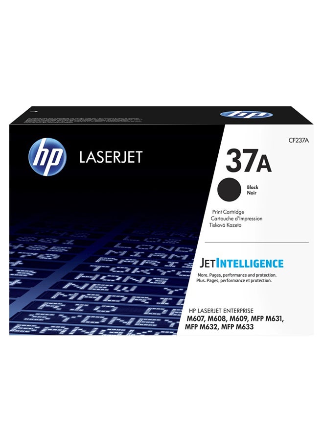 HP خرطوشة مسحوق حبر 37A للطابعة ليزر جيت أسود - Image 2