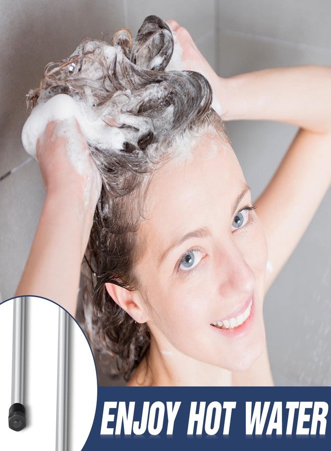 Tandefio قطعة واحدة من قضيب الأنود من Tandefio لسخان الماء الساخن من الألومنيوم والزنك متوافق مع Rheemm AO Smith، قضيب أنود بديل لخزان الماء الساخن NPT، حماية من التآكل، رائحة البيض الفاسد (3/4 Npt × 29 بوصة) - Image 5