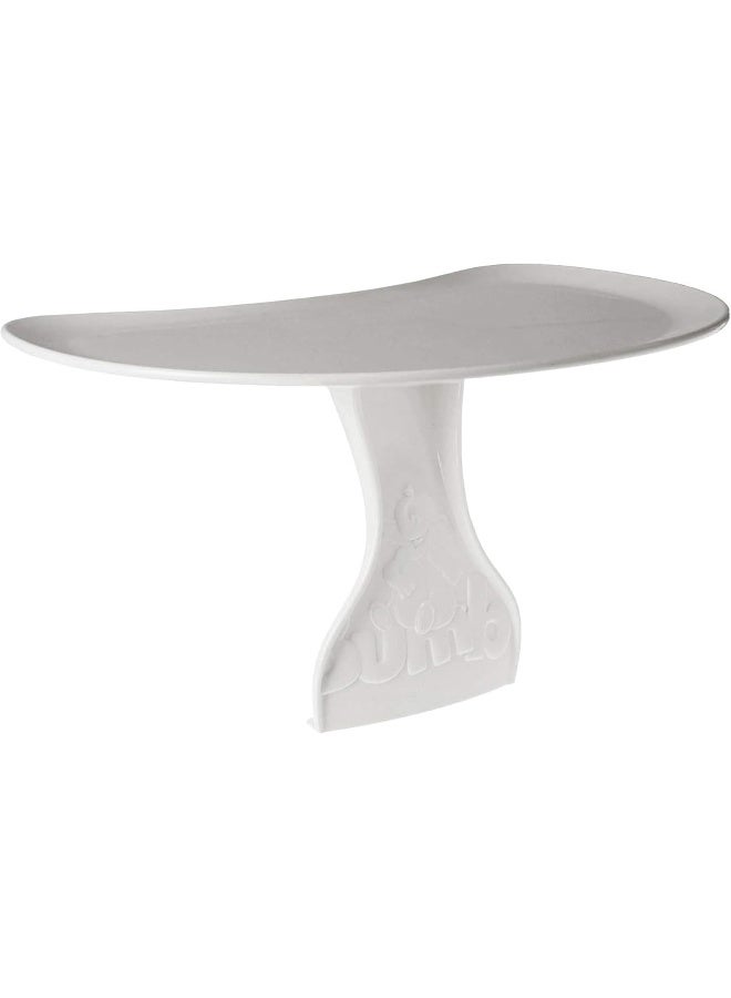 Bumbo Floor Seat Feeding Tray, White, Piece of 1 - Image 1