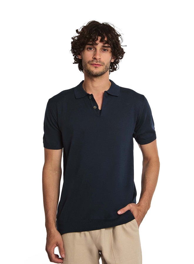 DALYDRESS Fancy Regular Fit Sweater Polo Shirt - Image 1