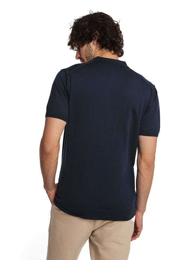 DALYDRESS Fancy Regular Fit Sweater Polo Shirt - Image 3