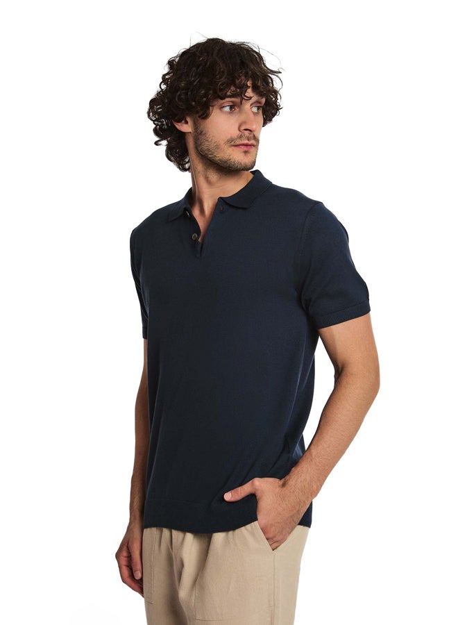 DALYDRESS Fancy Regular Fit Sweater Polo Shirt - Image 2