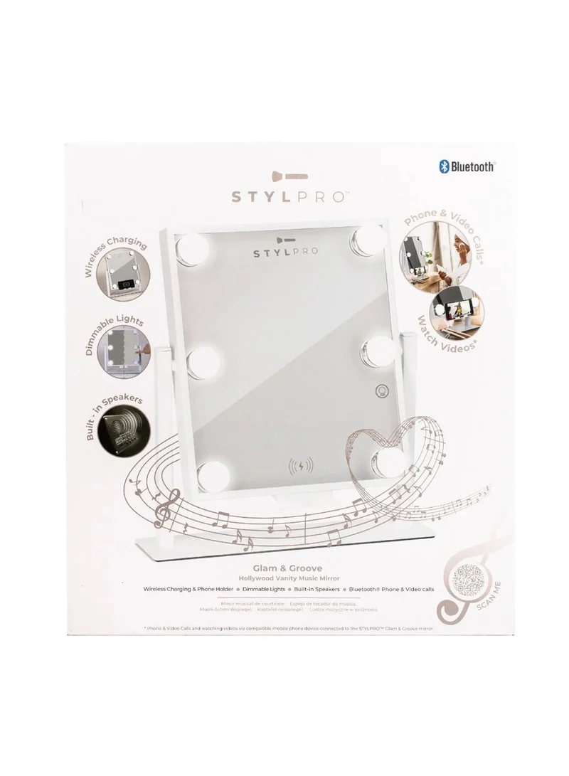 Stylpro  Stylpro Glam & Groove Vanity Music Mirror  | Best Price UAE
