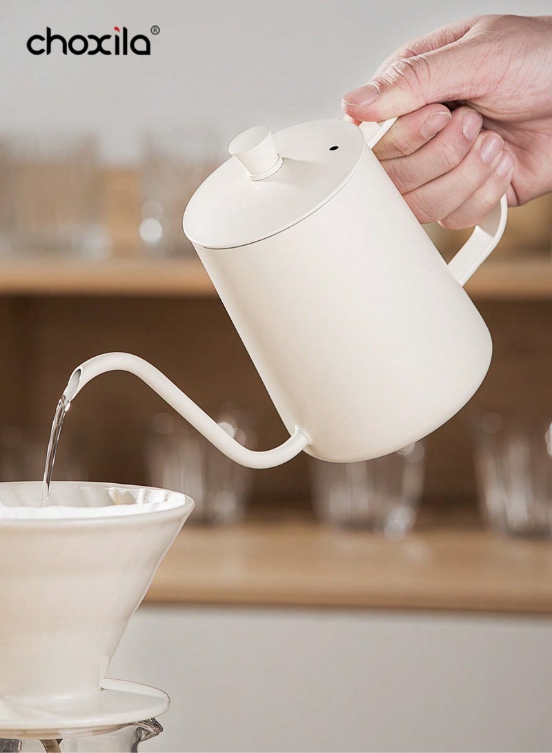 choxila 16pcs/set V60 Coffee Set with Travel Box, Size 02 Drip Coffee Kits, Pour Over Coffee Maker Set, Party   Holiday Festival Gifts, Portable Coffee Camping Set, Travel Coffee Accessories Tools, Included 600ml Large   Coffee Kettle, Thermometer, 600ml Glass Coffee Pot with V02 Dripper, Ceramic Coffee Cup, Coffee Filter   Paper, Manual Coffee Grinder, Coffee Scale, Coffee Spoon, Coffee Canister, Spray Bottle, Coffee Beans Tray,   Coffee Mat, Cleaning Brush and Air Blower, Coffee Stirrer Tool - Image 3