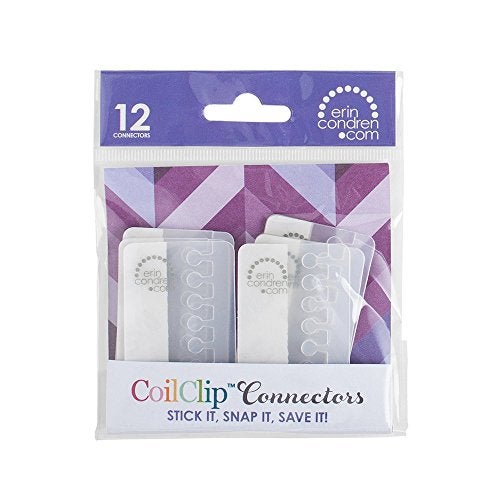 Erin Condren 2" Coil Clip Connectors, Clear (Acc-Coil) - Image 4