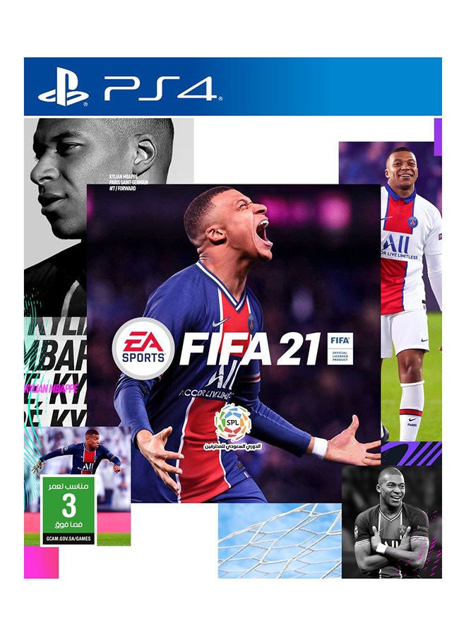 إي أيه لعبة الفيديو "FIFA 21" باللغتين الإنجليزية/ العربية - (إصدار المملكة العربية السعودية) - رياضات - ps4_ps5 - Image 1