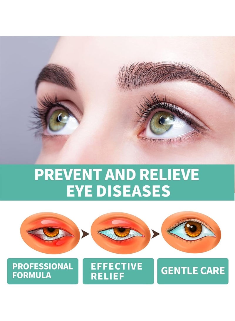 EELHOE Vision Enhance Roller, Eye Roller to Enhances Visual Clarity, Natural Vision Enhancer Roller, Relieve Eye Strain, Fatigue, and Discomfort 8 ml - Image 2