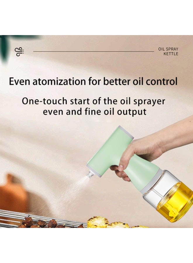 بخاخ زيت كهربائي لاسلكي P05 مع أوضاع رش وتيار قابلة للتعديل، قابل لإعادة الشحن، زجاج البورسليكات - Image 1