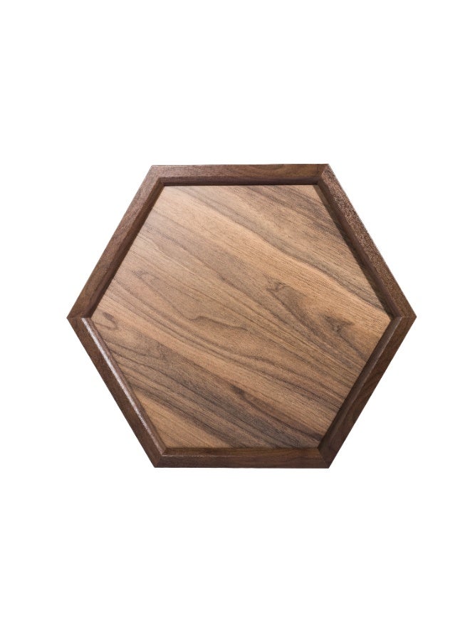 evistar High Quality Turkish Wood Ribbed Side Table For Living room, Outdoor, Bedroom - Image 4