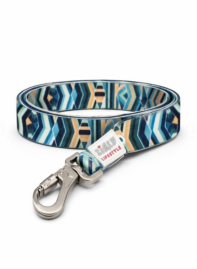 Zigly Tropical Tide Dog Leash - Large | Durable Polyester Leash with 360° Swivel Hook | Comfortable Grip for Daily Walks - Image 3