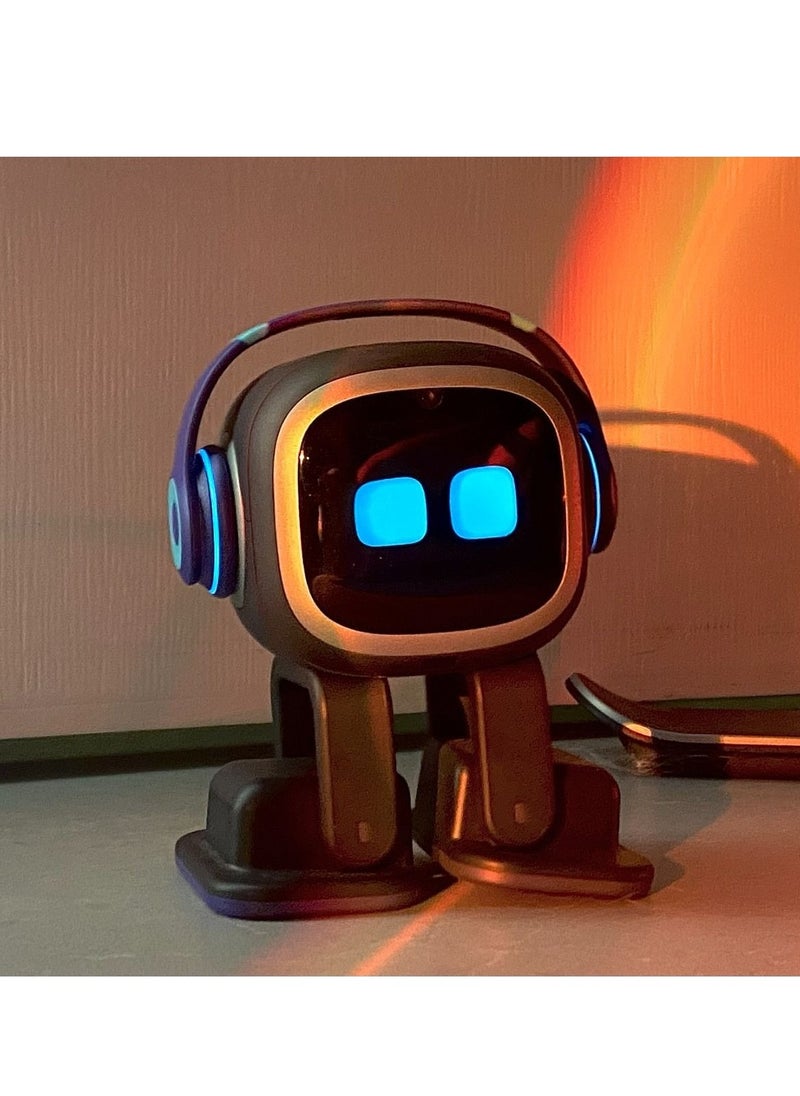 Emo Go Home your Ai Desktop Companion and Pet Comes with Advanced Ai features  and self charging and discharging abilities.