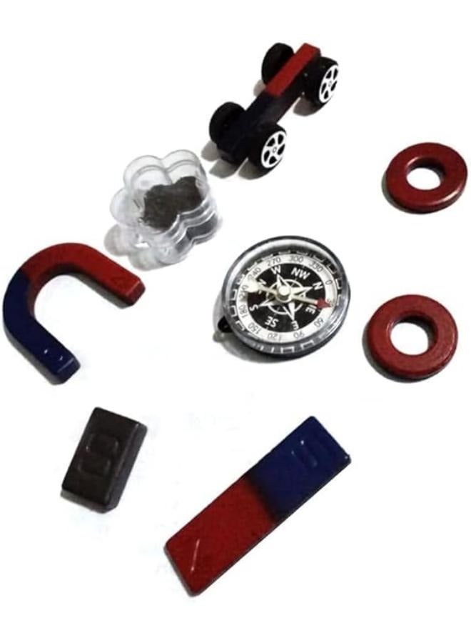 Magnet experiment set stand with compass - Image 2