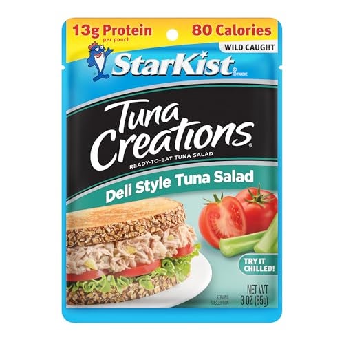 StarKist Tuna Creations Deli Style Tuna Salad Pouch 3 oz  12 Pack Wild Caught High Protein Shelf Stable Seafood Gluten Free Soy Free No Draining Ready to Eat for Salads and Sandwiches - Image 5