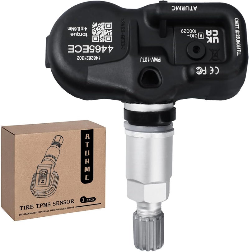مجموعة من 1 مستشعر TPMS لنظام مراقبة ضغط الإطارات 315MHz متوافق مع 2005 Toyota Prius FJ Cruiser Camry Corolla Highlander Land Cruiser Meijia Asian Dragon بديل لـ # 4260733011 - Image 1