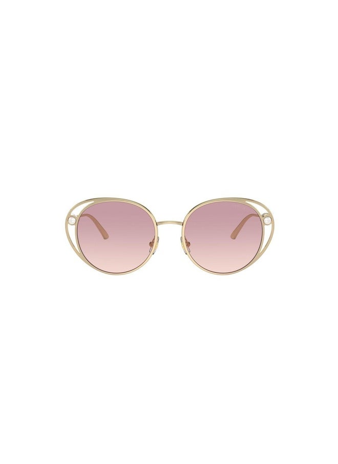 Jimmy Choo Woman OVAL  SUNGLASSES- JC 4003HB - lense size:53mm - PALE GOLD  - Image 2