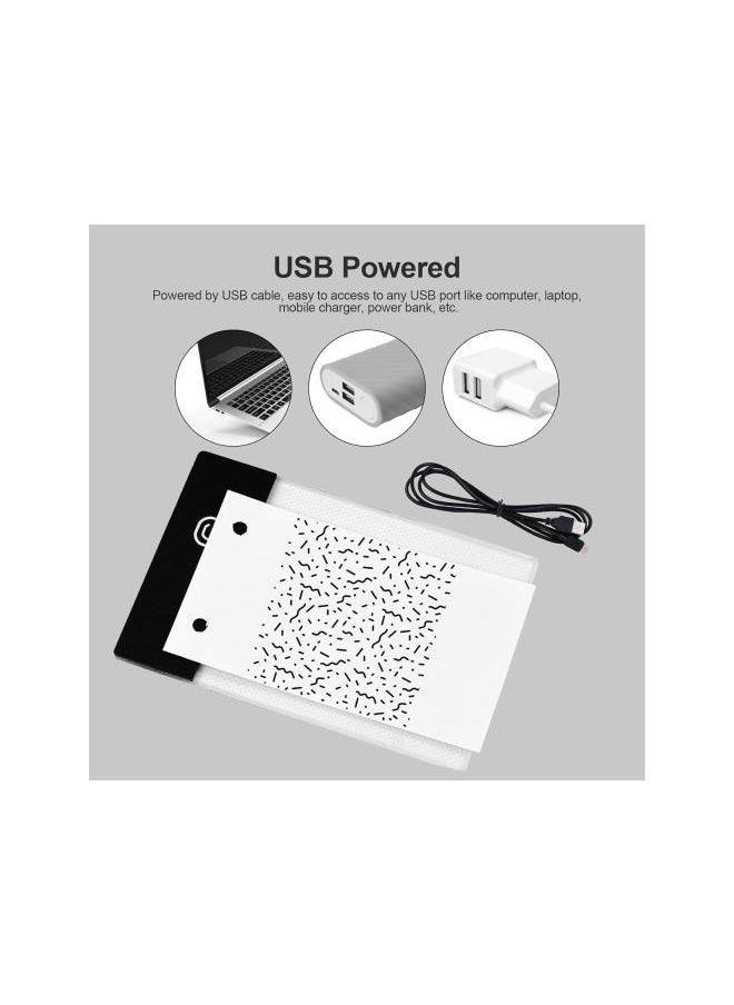 Flipbook Kit,Flip Book Kit with Light Pad LED Light Box Tablet 300 Sheets Drawing Paper Flipbook with Binding Screws for Drawing Tracing Animation Sketching Cartoon Creation