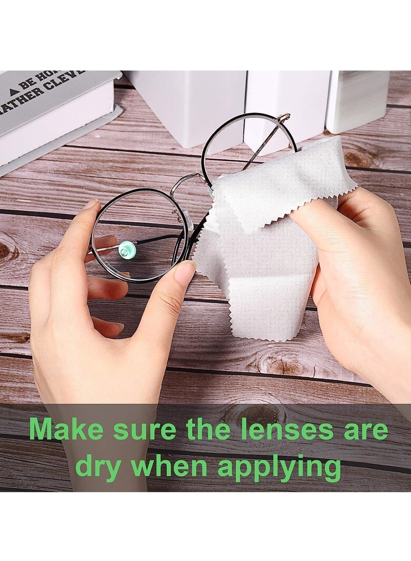 SYOSI Anti Fog Wipes, 10 PCS Anti-Fog Microfiber Cloth, Nano Anti Fog Cloth Defog Reusable Cleaning Cloth for Glasses Goggles Motorcycle Helmet Eyeglass Camera Lens - Image 5