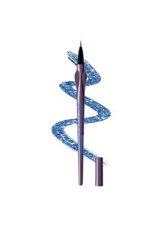 Urban Decay 24/7 Inks Liquid Eyeliner Pen Water Resistant Smudge Proof Up To 24Hr Wear Ergonomic Grip Vegan & Cruelty Free Hi Energy (Blue Shimmer Brush Tip)  - Image 1