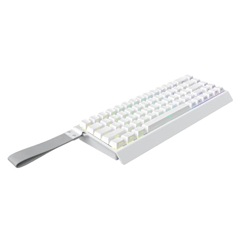 IROK Mer68 LITE Wired 68 Keys, Magnetic Switch Mechanical Keyboard, 8KHZ Polling Rate/Latency As 0.125MS/64KHZ All Keys Scan Rate/ARGB, Hot Swappable Gaming Keyboard(White) - Image 1