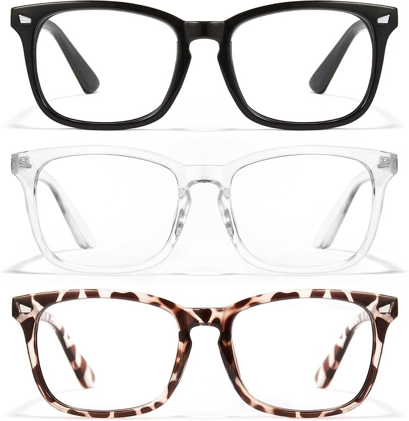 Cyxus Blue Light Glasses for Men Women Reduce Eye Strain UV Blocking for Computer Screen 8082 - Image 1