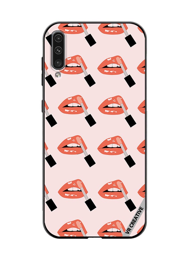 Protective Case Cover For Samsung Galaxy A50/A50s Mix Pattern Design Multicolour