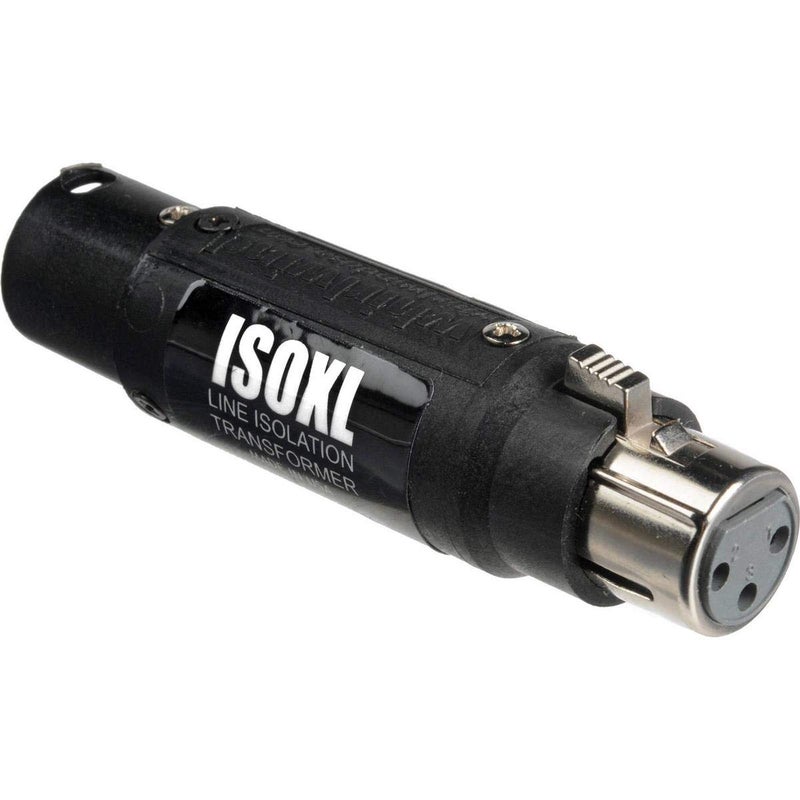 Whirlwind ISOXL Line-Level Isolation Transformer, 3-Pin XLR Male/Female Connectors - Image 2